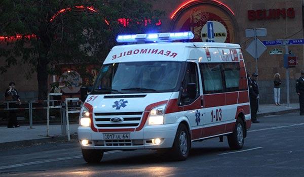 Explosion in Yerevan leaves two injured