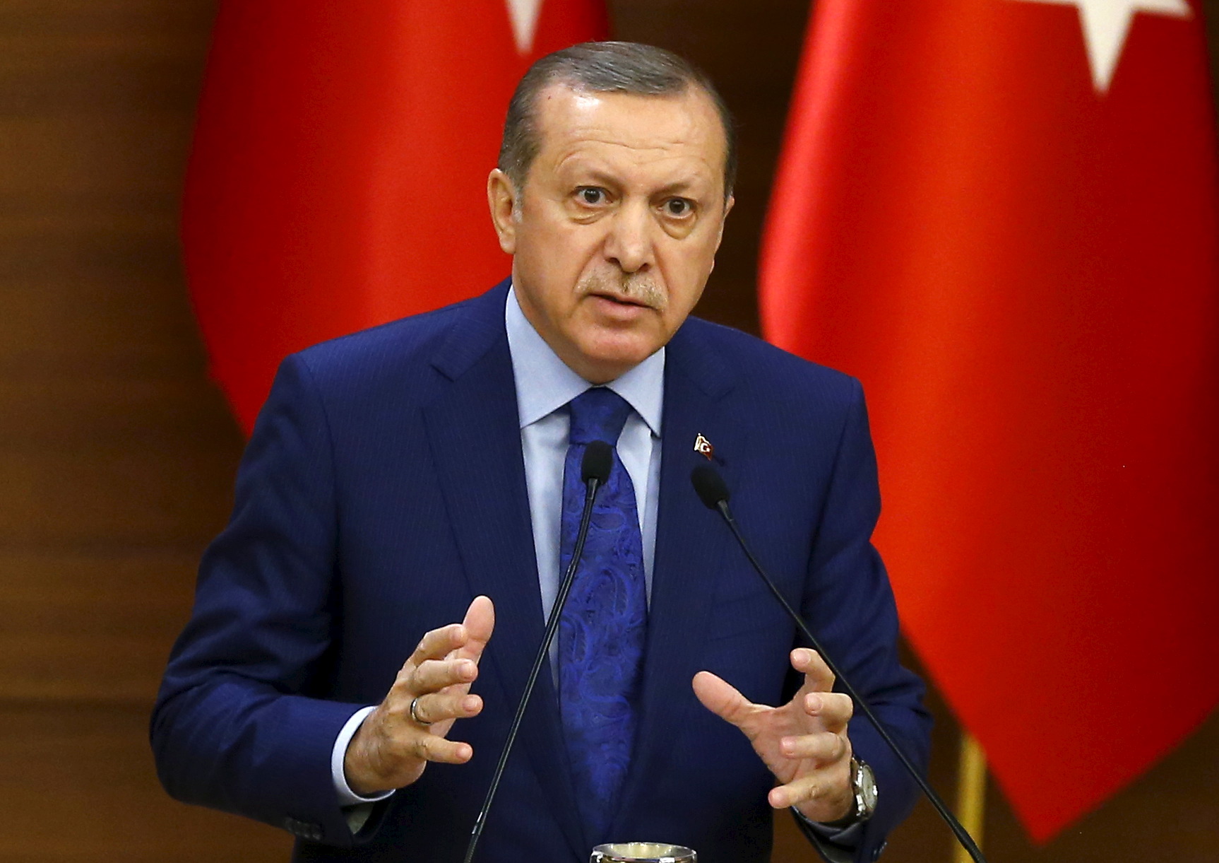 Erdogan accuses US of financially supporting ISIS