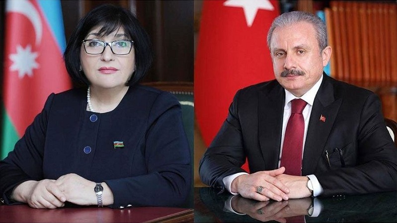 Phone talk held between speakers of Azerbaijani, Turkish parliaments