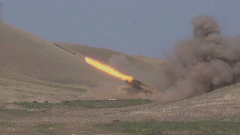 Azerbaijani army continues combat operation (VIDEO)