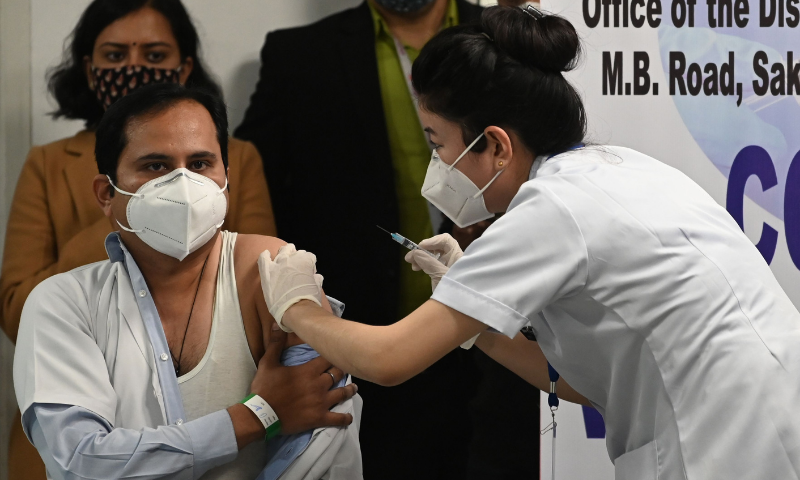 India kicks off world's largest coronavirus vaccination campaign