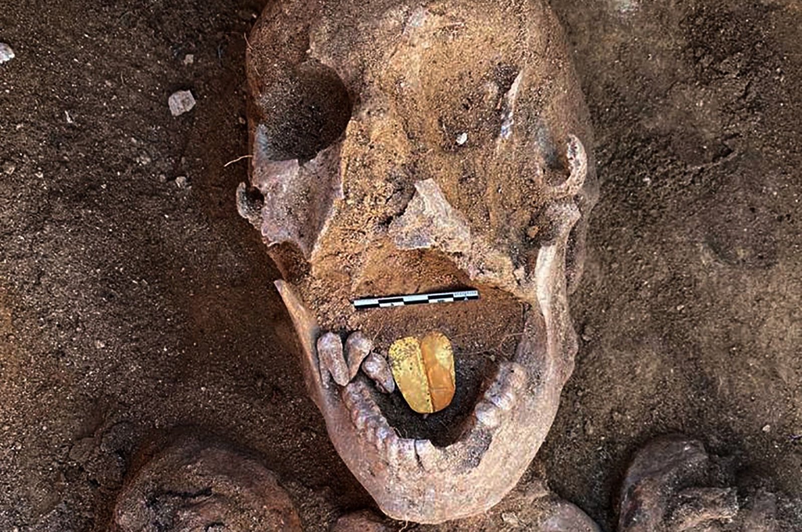 Archaeologists discover mummies with golden-tongues in Egypt