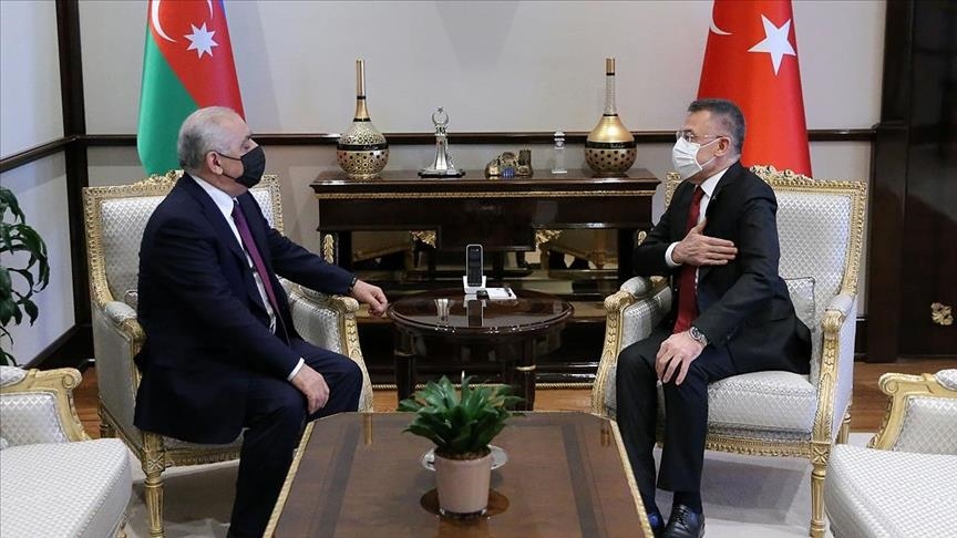 Azerbaijani prime minister meets with Turkish vice president