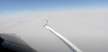 Giant iceberg almost as big as London breaks off Antarctica