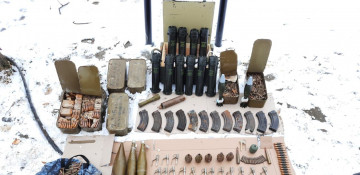 Azerbaijani police find ammo in liberated Shusha (PHOTO)