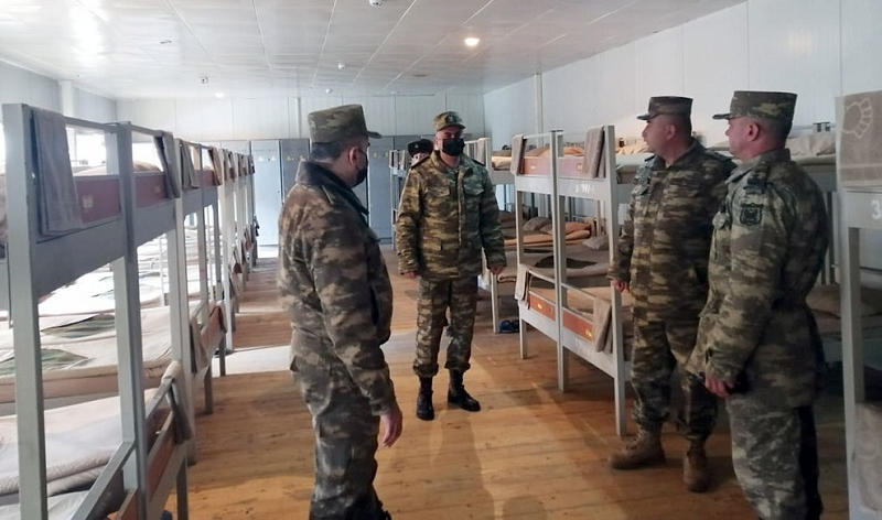Reps of Azerbaijani MoD, Military Prosecutor’s Office visit military units in liberated lands
