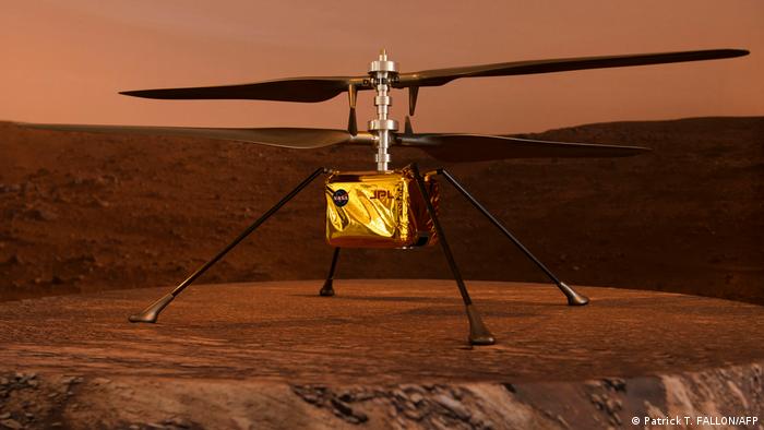 Nasa to fly Ingenuity Mars helicopter in early April