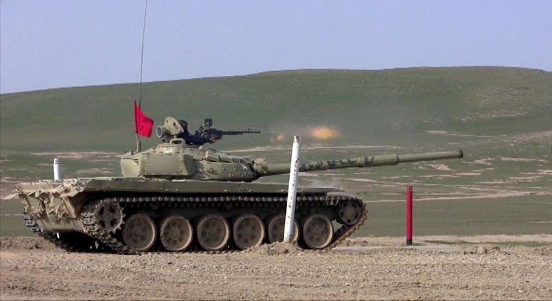 Azerbaijan’s tank units carry out combat firing (VIDEO)
