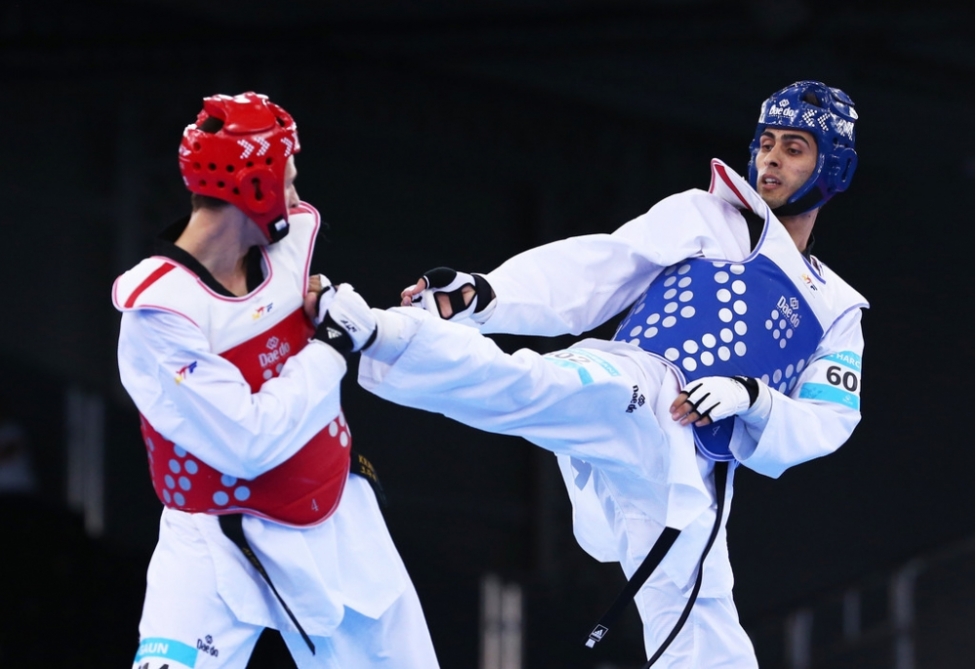 Azerbaijan’s Harchegani wins European taekwondo bronze