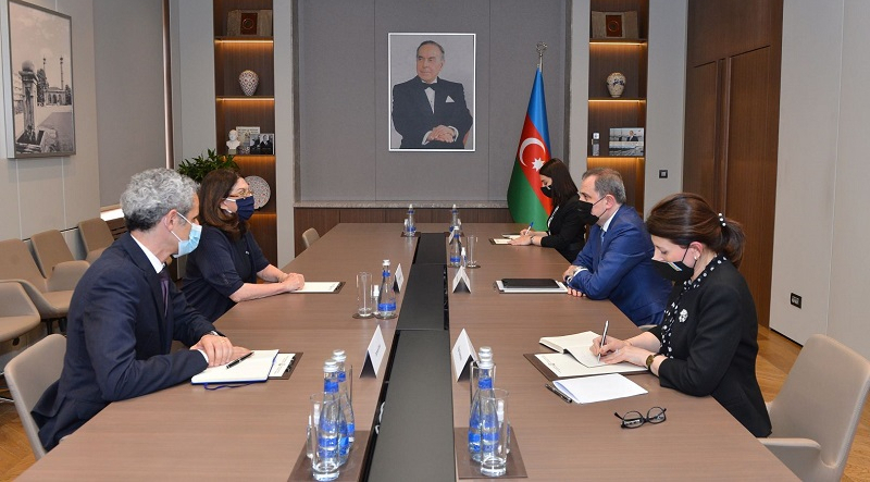 Azerbaijani foreign minister meets with French senator