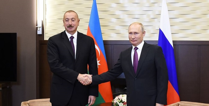 Azerbaijani president congratulates Russian counterpart 