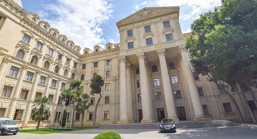 Baku says Yerevan 'not competent' to comment on visits of neighboring countries' heads 