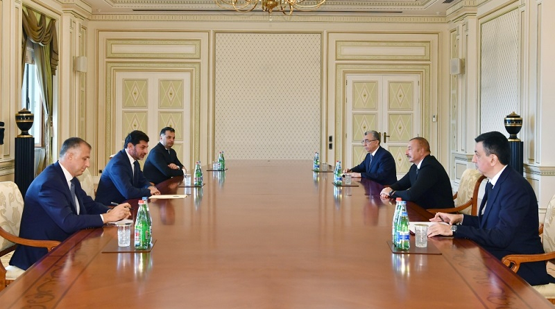 Azerbaijani president receives mayor of Tbilisi