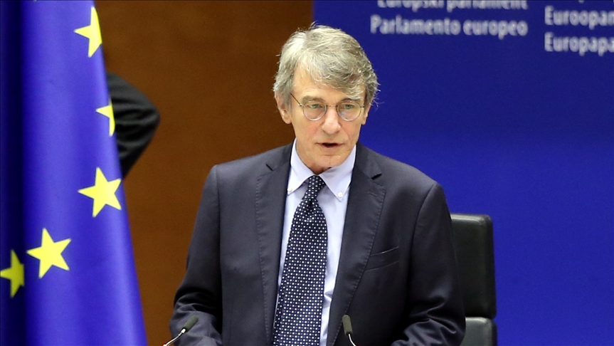 European Parliament president hospitalized with pneumonia