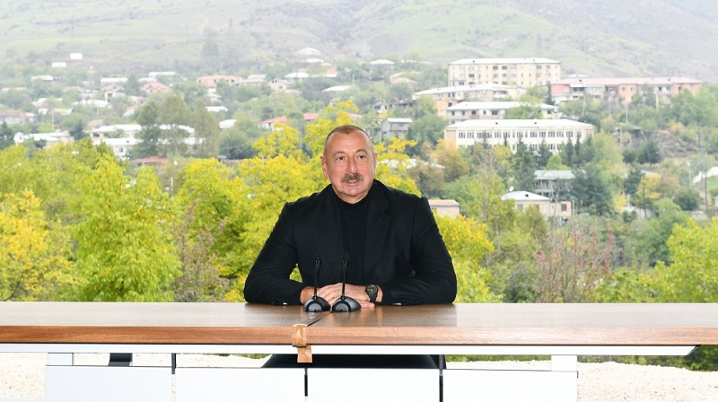 We have major plans related to future development of Khojavand district and Hadrut settlement: Azerbaijani president 