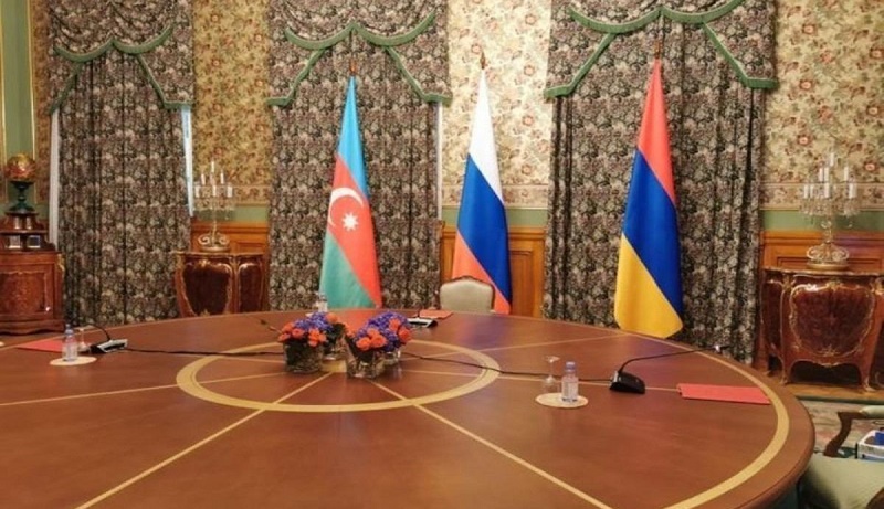 Azerbaijani, Russian, Armenian FMs held trilateral meeting in Minsk