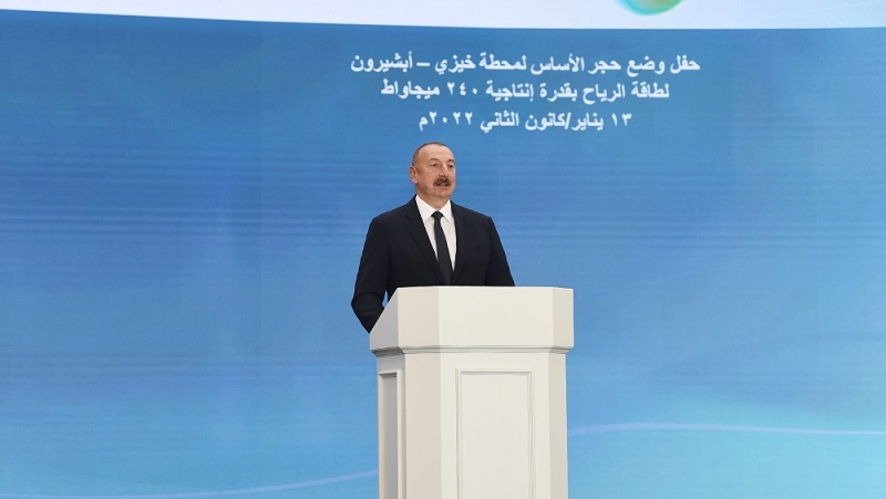 President Aliyev: “Khizi-Absheron” Wind Power Plant will contribute to Azerbaijan’s energy security 