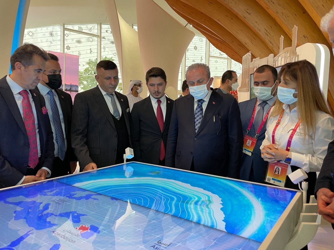 Turkish official visits Azerbaijani pavilion at Expo 2020 Dubai (PHOTO)