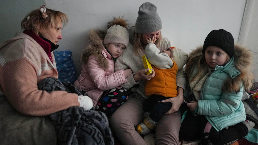 Food shortages risk harming Ukraine's children