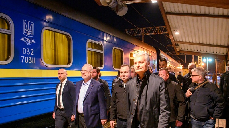 Leaders of four European countries arrive in Kyiv (UPDATED)