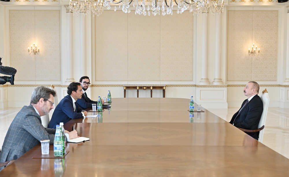 President Ilham Aliyev received NATO Secretary General's Special Representative for Caucasus and Central Asia