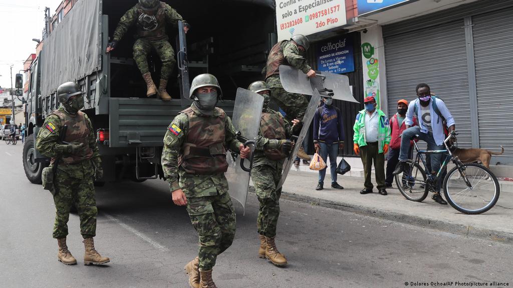 Ecuador declares emergency in three provinces on rising crime