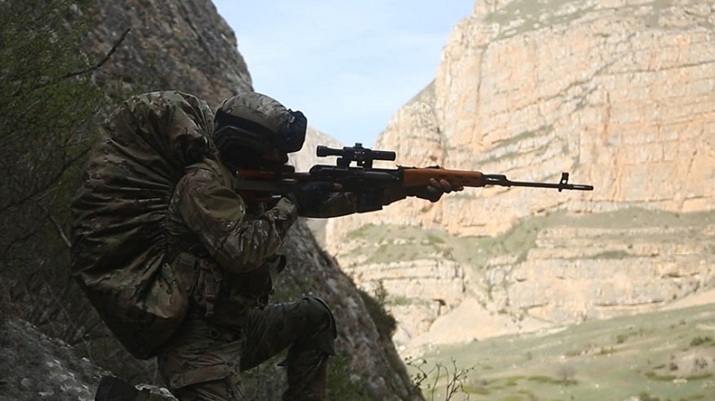 Azerbaijani army’s special forces conduct tactical exercises (VIDEO)