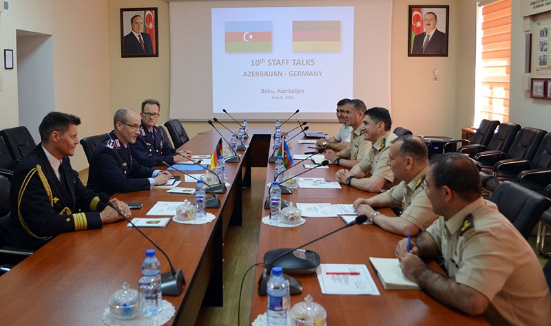 Azerbaijan, Germany discuss prospects for military cooperation