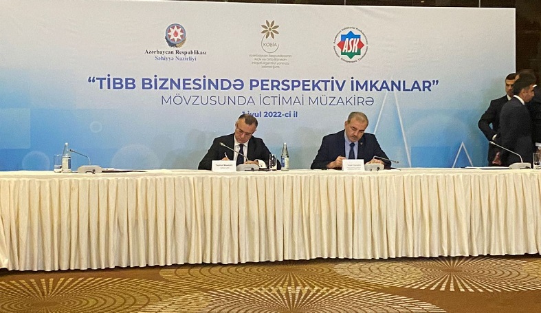 Azerbaijani Health Ministry and National Confederation of Entrepreneurs ink MoU on cooperation