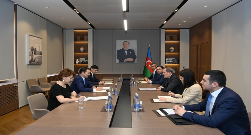 Azerbaijani FM meets with CICA Director