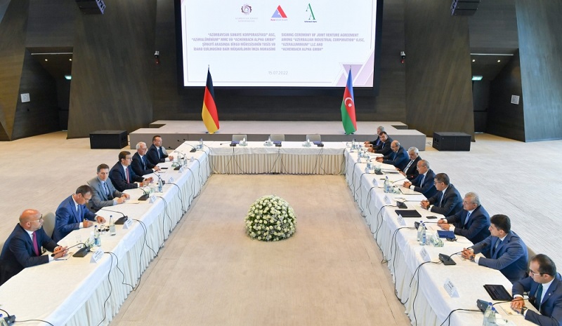 Azerbaijan, Germany to set up joint venture for production of aluminum products