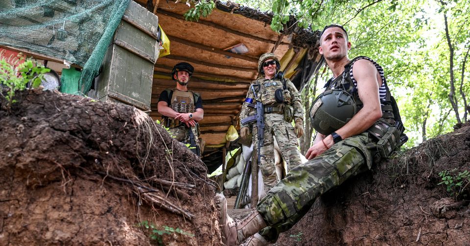 Explosions rock Russian-held areas far from Ukraine war front