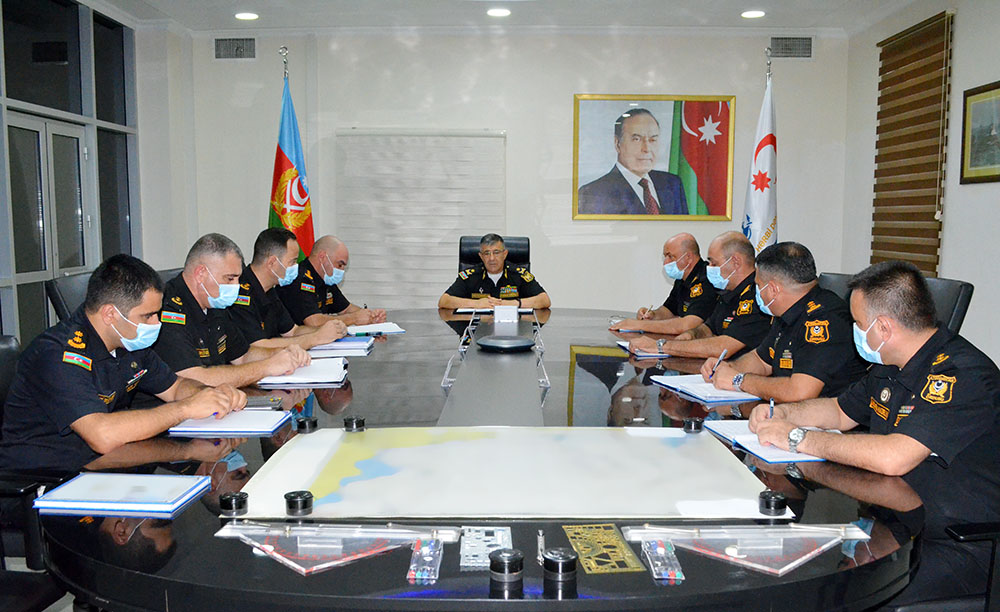 Azerbaijan Naval Forces hold command-staff exercises