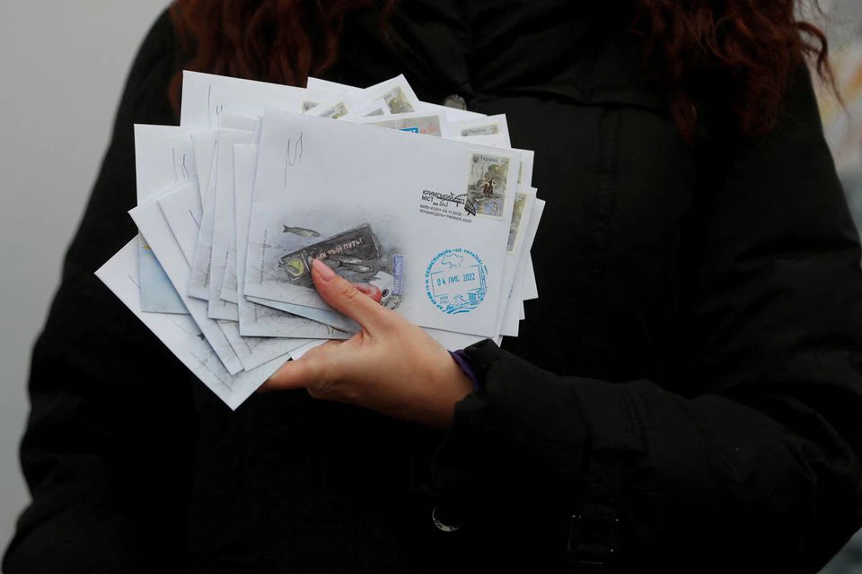 Kyiv residents snap up new stamp celebrating Crimean bridge blast