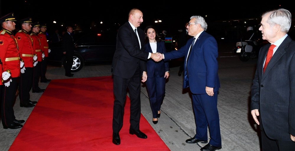 President Ilham Aliyev completes state visit to Albania (PHOTO)