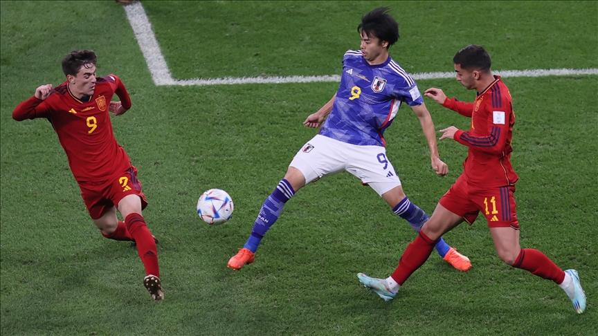 World Cup: Japan beat Spain 2-1 in Group E, but both nations reach Round of 16