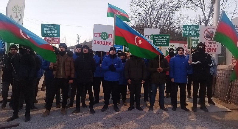 Peaceful protests on Lachin road enter 24th day with call for end to ecocide against Azerbaijan 