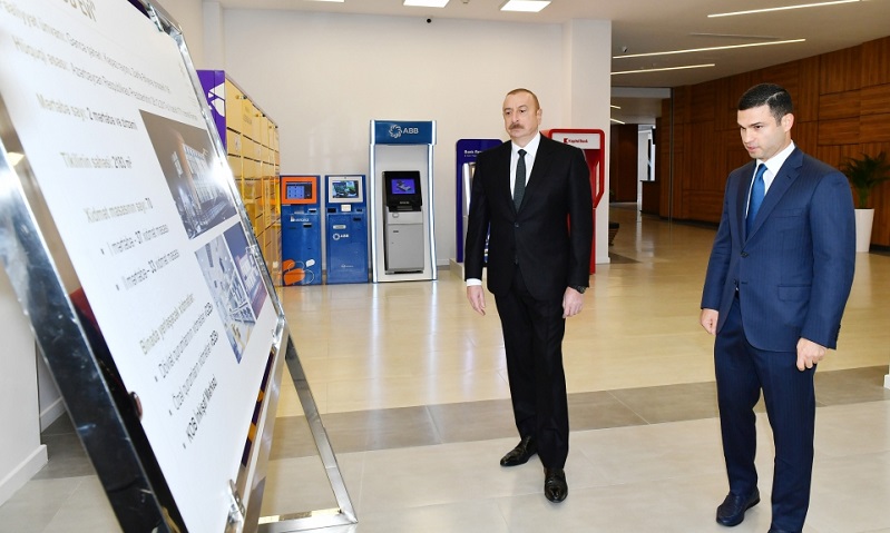 President Ilham Aliyev attends inauguration of “Baku SME house”