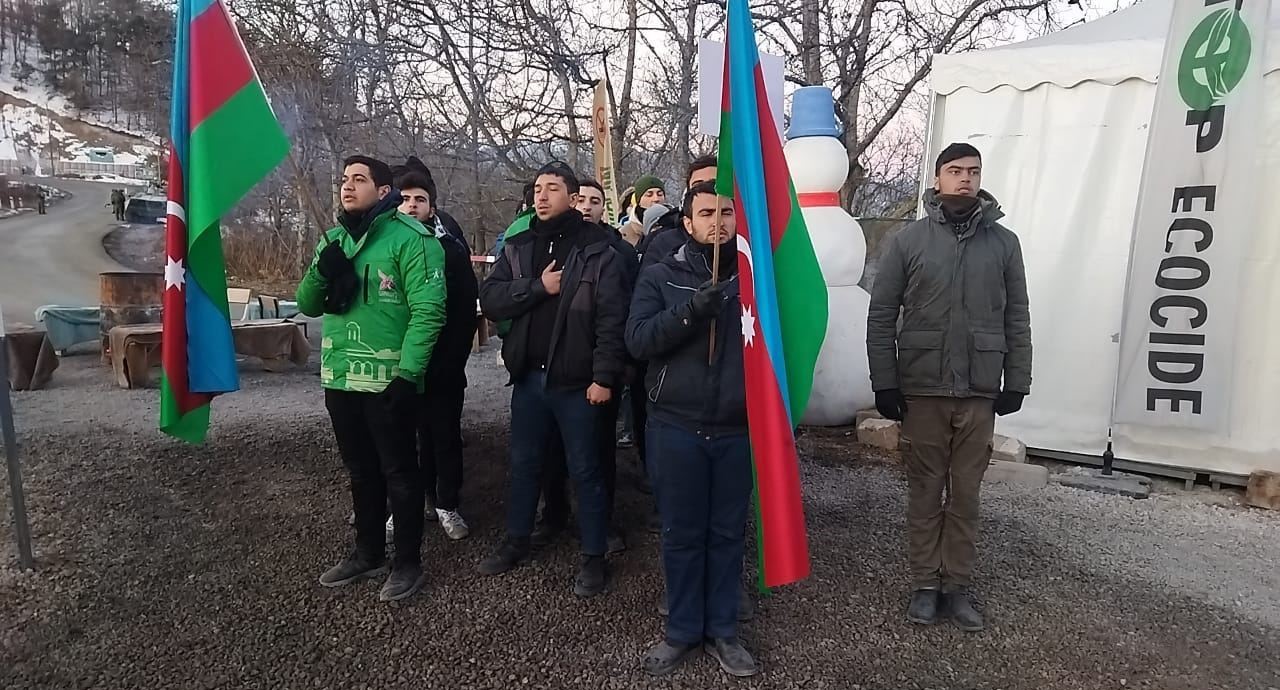 Lachin-Khankandi road: Peaceful protests of Azerbaijani eco-activists enter 47th day 