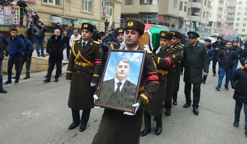Azerbaijan bids farewell to martyr Orkhan Asgarov