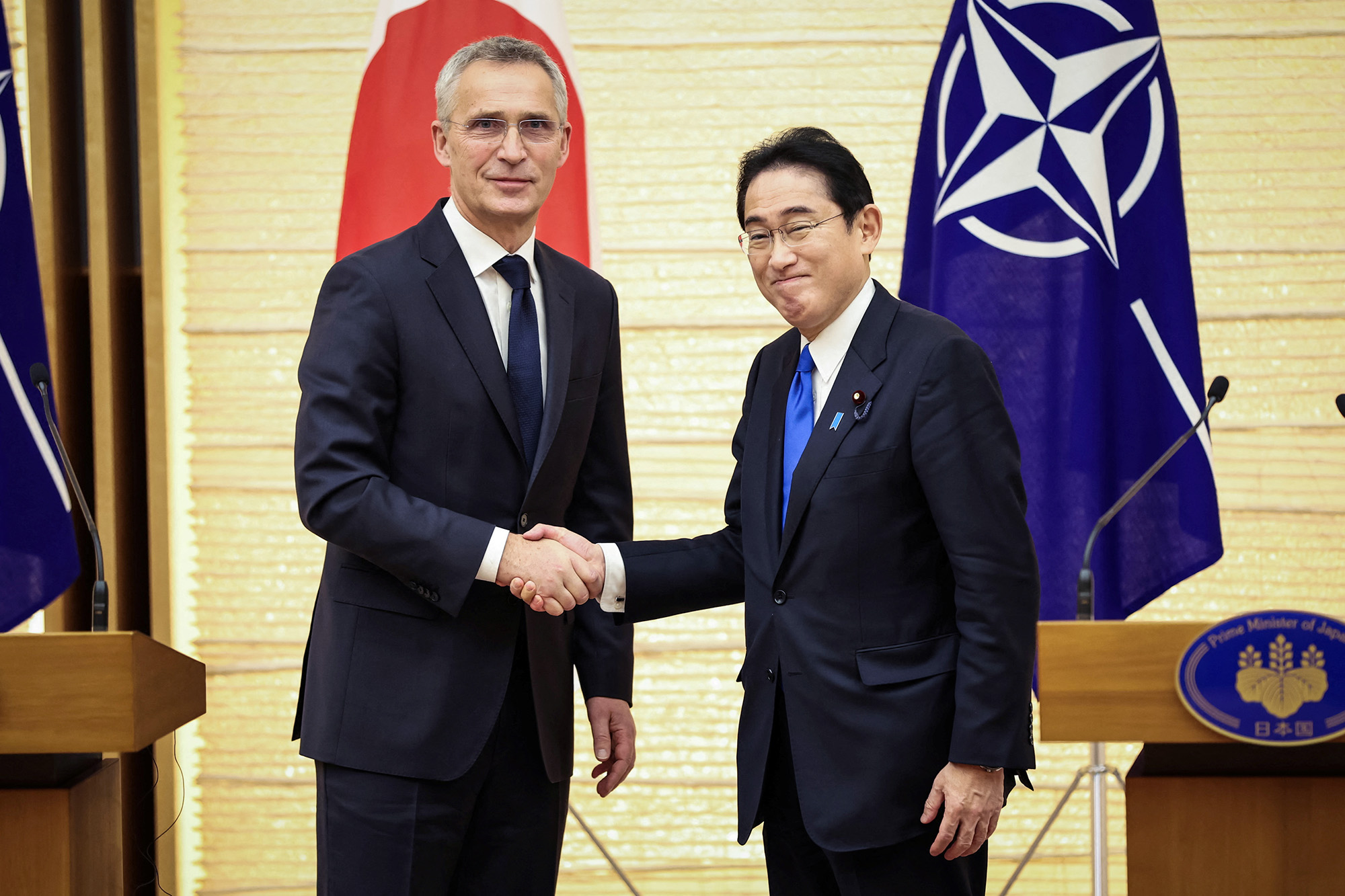NATO, Japan pledge to strengthen ties amid threat to "international rules-based order"