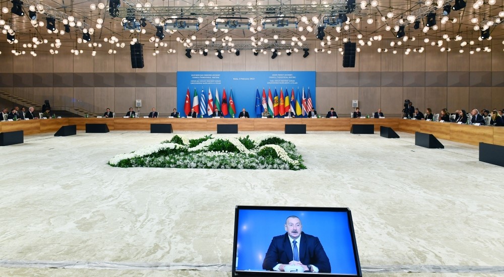 Azerbaijani President expresses gratitude to governments of countries, which are partners of “Southern Gas Corridor”