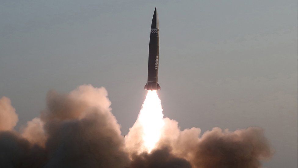 North Korea launches another long-range ballistic missile