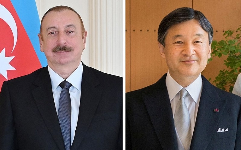 President Ilham Aliyev congratulates Emperor of Japan