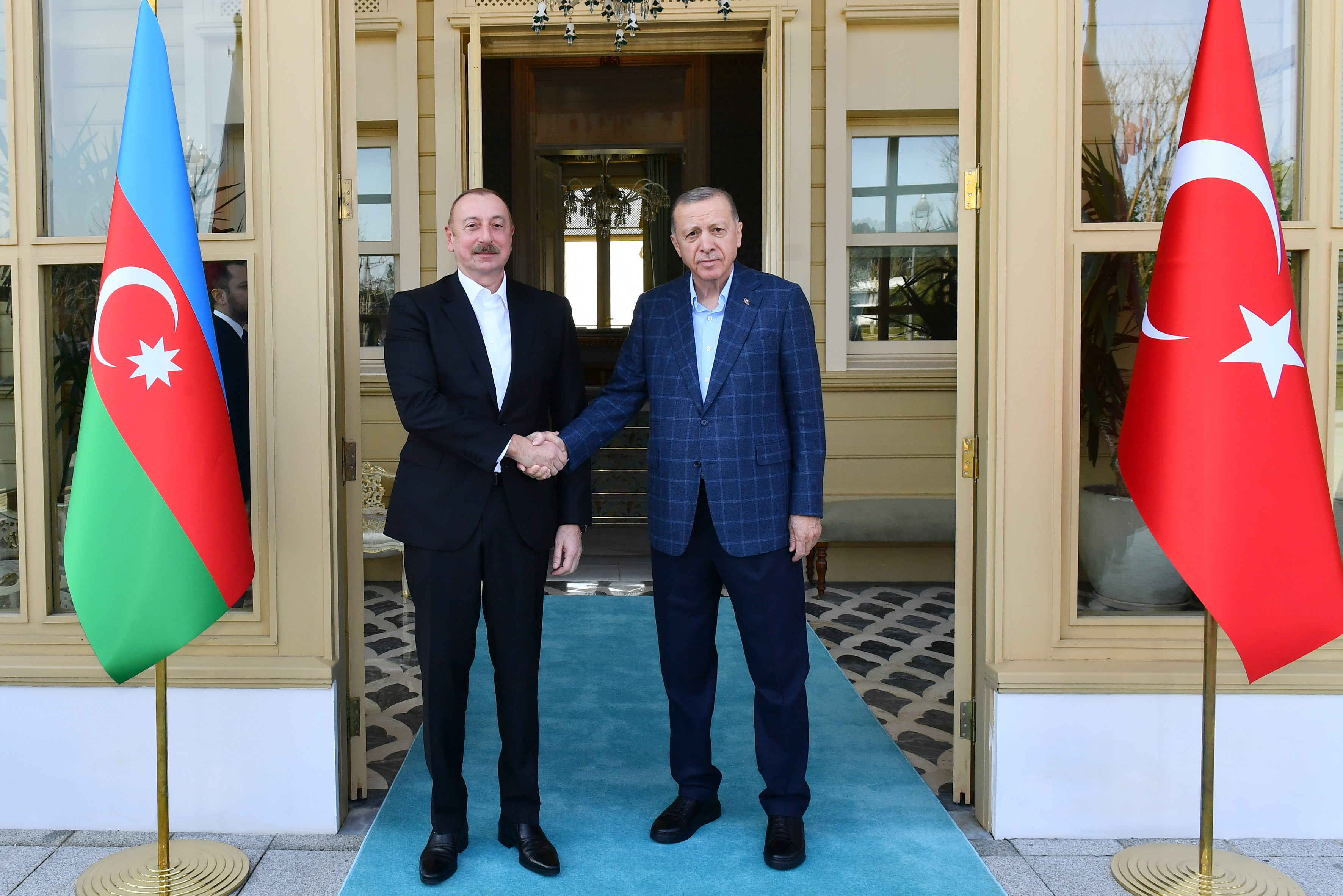 President Ilham Aliyev met with President of Türkiye Recep Tayyip Erdogan in Istanbul (UPDATED)
