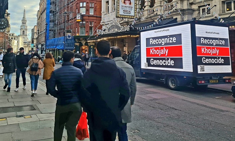 "Justice for Khojaly!" awareness campaign organized in London, Belfast and Edinburgh (PHOTO)