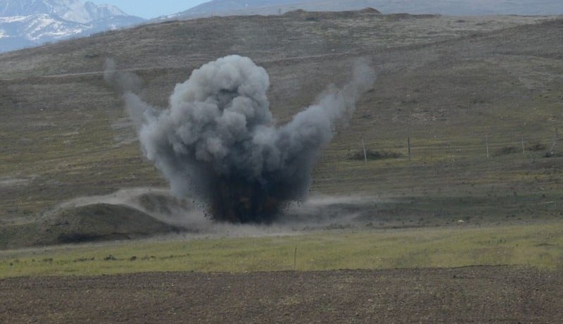 One person injured in landmine blast in Azerbaijan’s Tartar