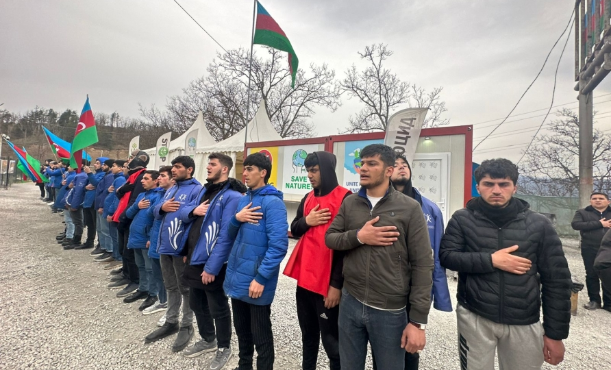 Lachin-Khankendi road: Peaceful protests of Azerbaijani eco-activists enter 122nd day 
