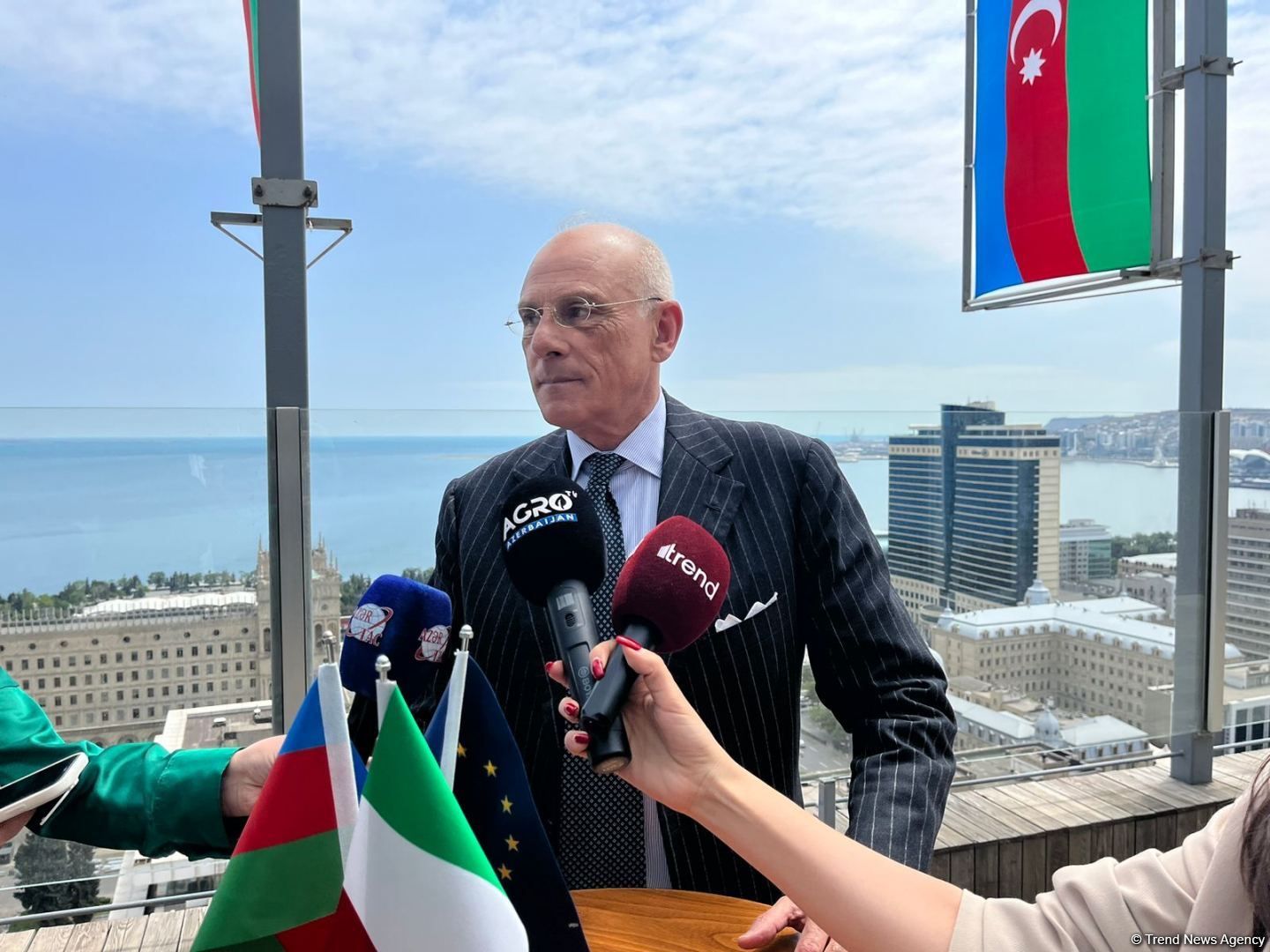 Italian-Azerbaijani relations developing at high level in many areas - ambassador Claudio Taffuri