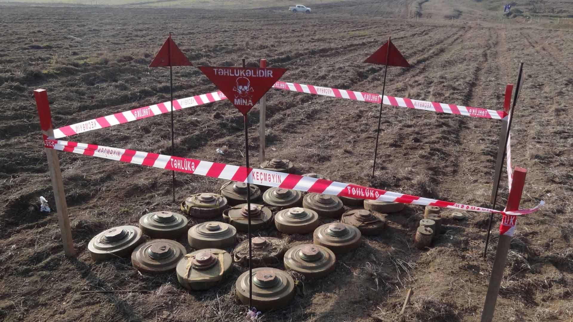 Azerbaijan’s ANAMA neutralized 21 landmines in liberated territories